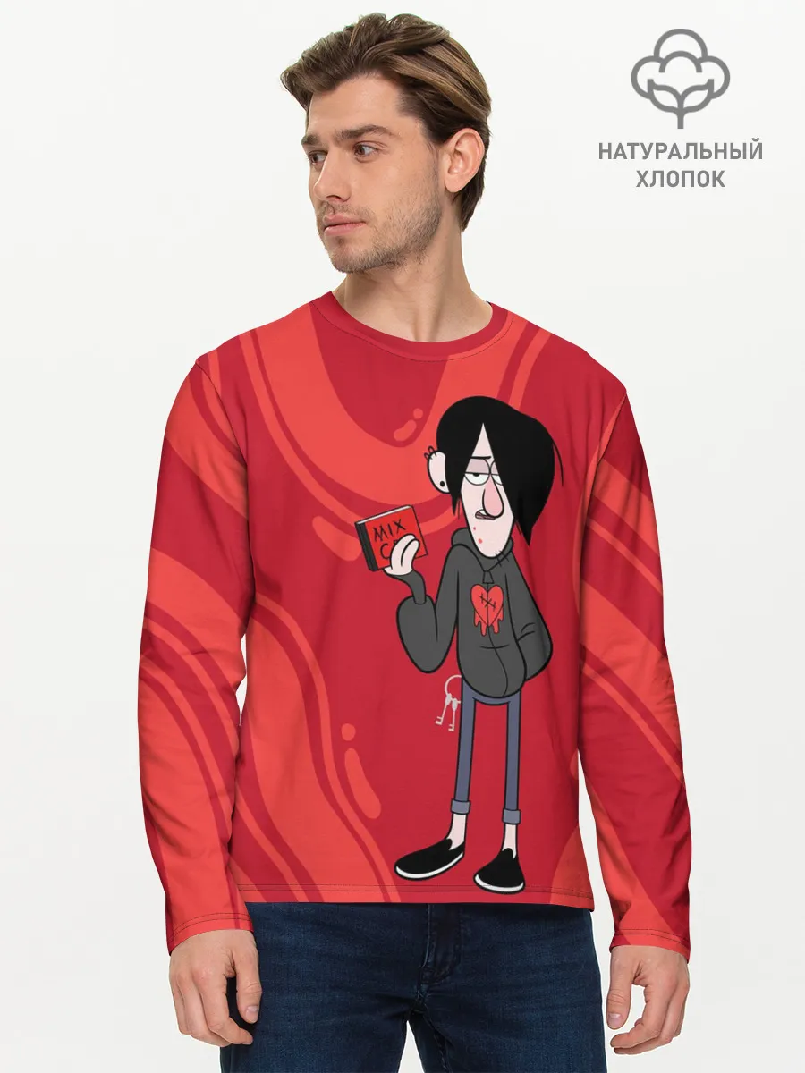 Мужской лонгслив базовый / Робби