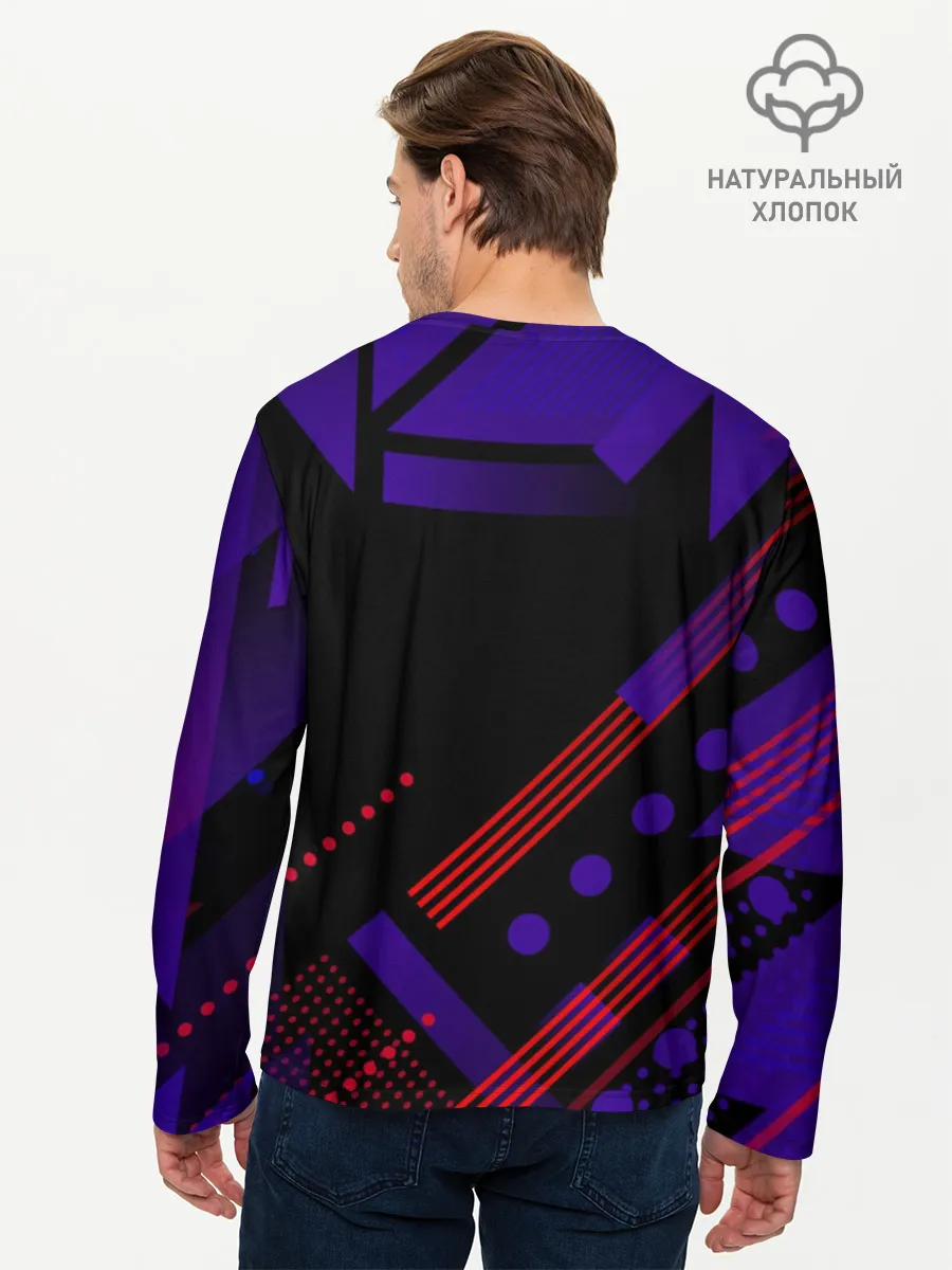 Мужской лонгслив базовый / Suzuki