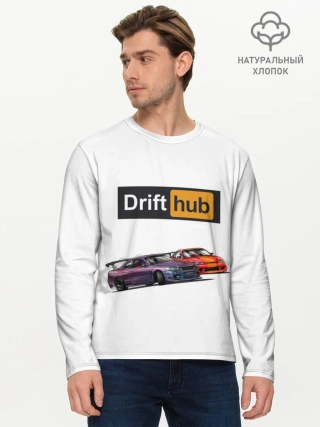 Мужской лонгслив базовый / Дрифт