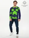 Мужской лонгслив базовый / MINECRAFT / МАЙНКРАФТ