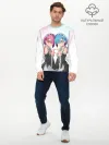 Мужской лонгслив базовый / Re:Zero, Рам и Рем