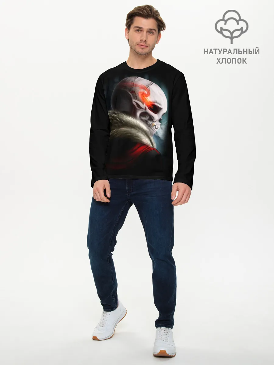 Мужской лонгслив базовый / UNDERTALE
