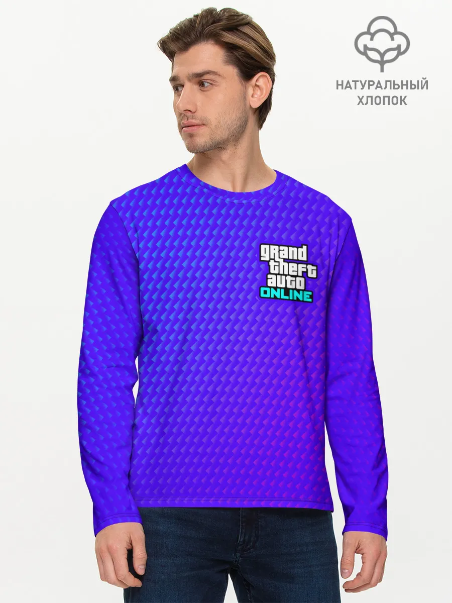 Мужской лонгслив базовый / GTA ONLINE / ГТА ОНЛАЙН