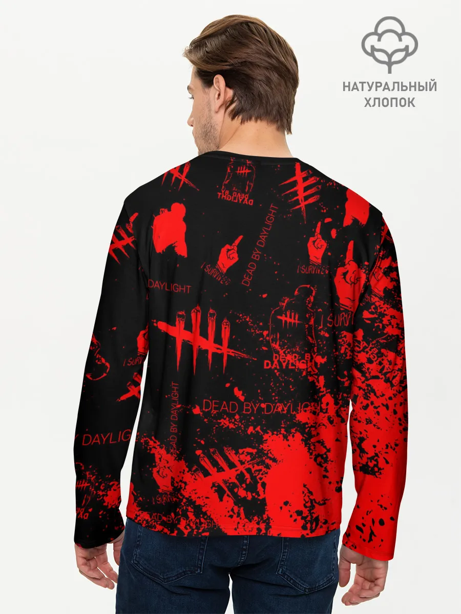 Мужской лонгслив базовый / Dead by Daylight.