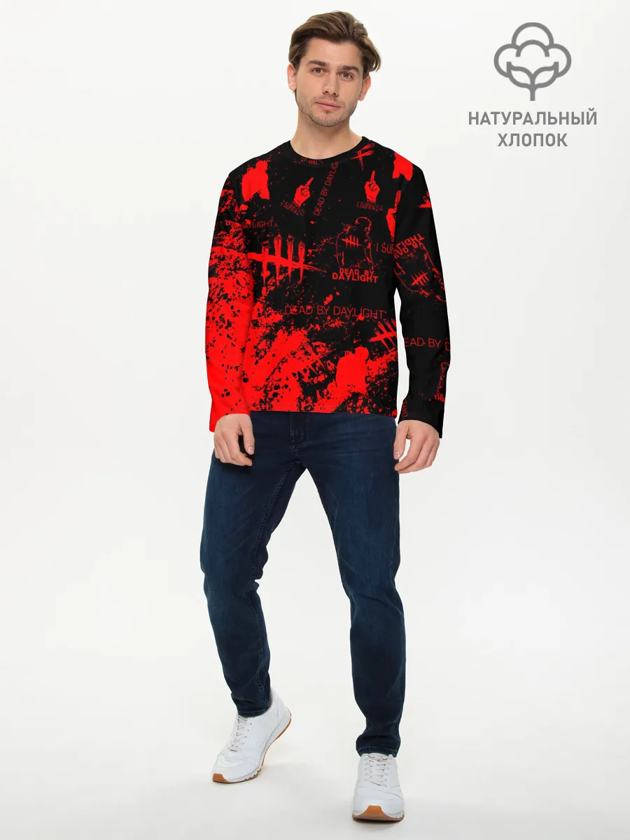 Мужской лонгслив базовый / Dead by Daylight.