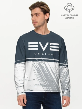 Мужской лонгслив базовый / EVE ONLINE / ИВ ОНЛАЙН