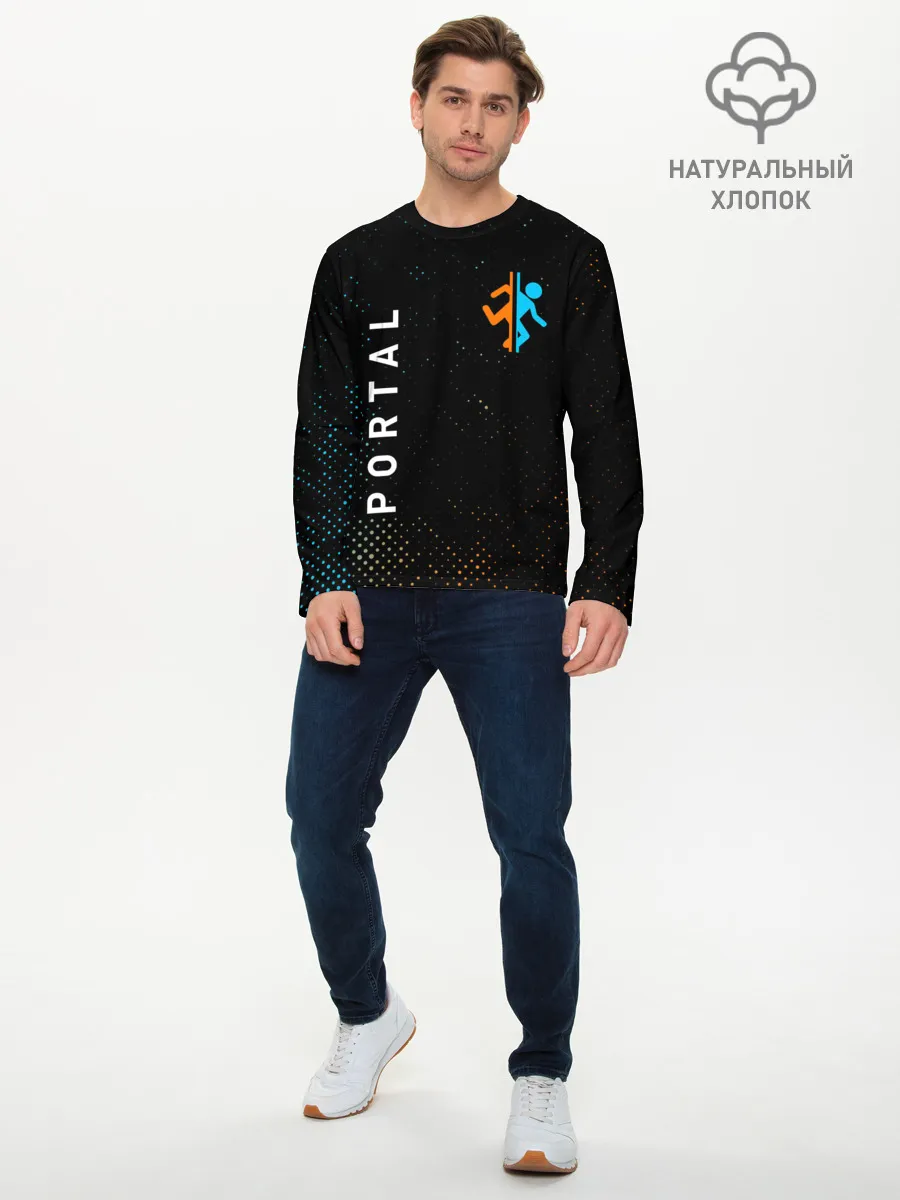 Мужской лонгслив базовый / PORTAL / ПОРТАЛ