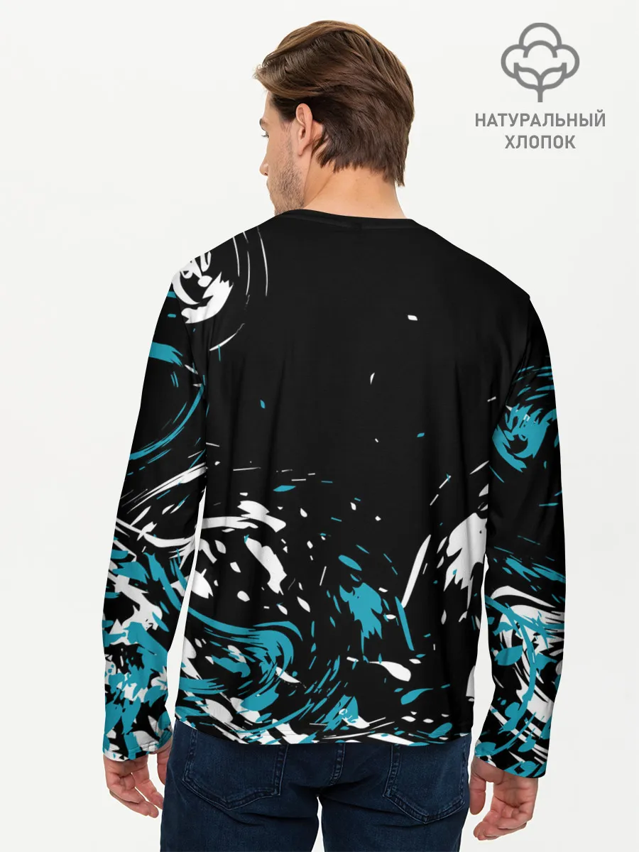 Мужской лонгслив базовый / REAL MADRID.