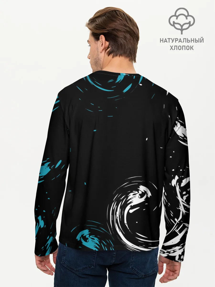 Мужской лонгслив базовый / REAL MADRID.