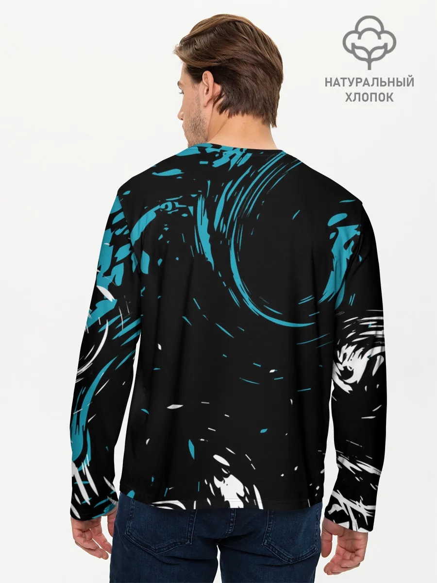 Мужской лонгслив базовый / REAL MADRID.