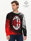Мужской лонгслив базовый / AC MILAN / МИЛАН