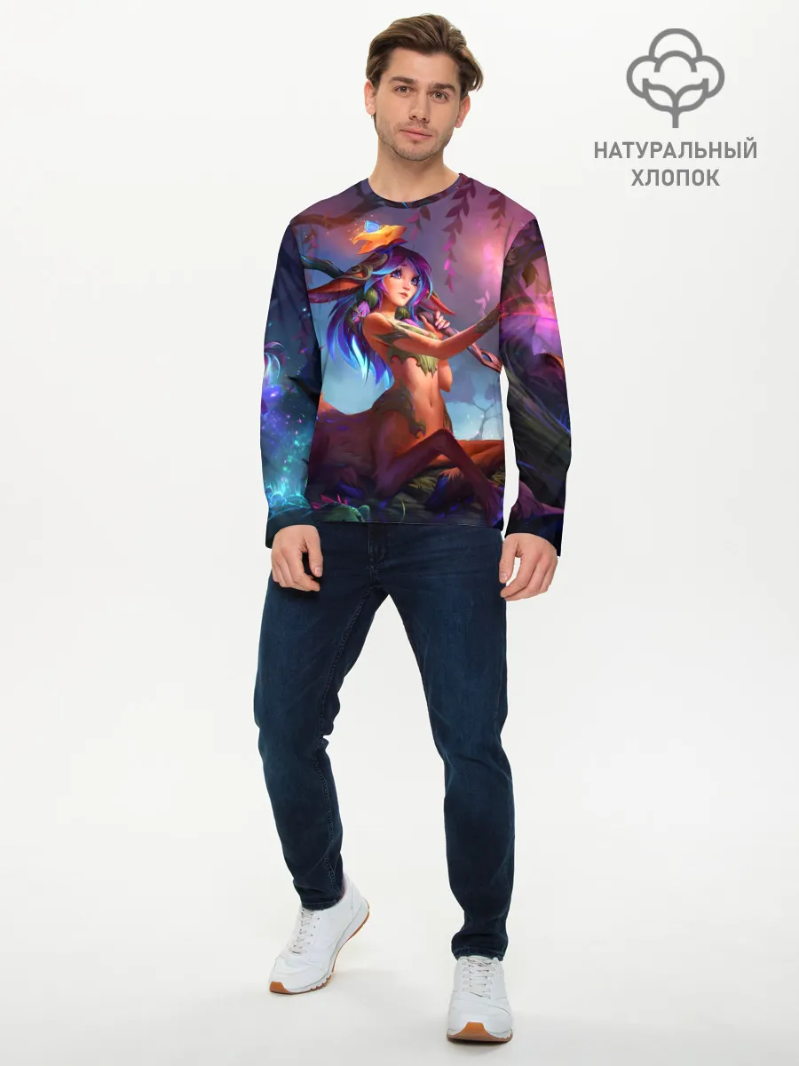 Мужской лонгслив базовый / League of legends