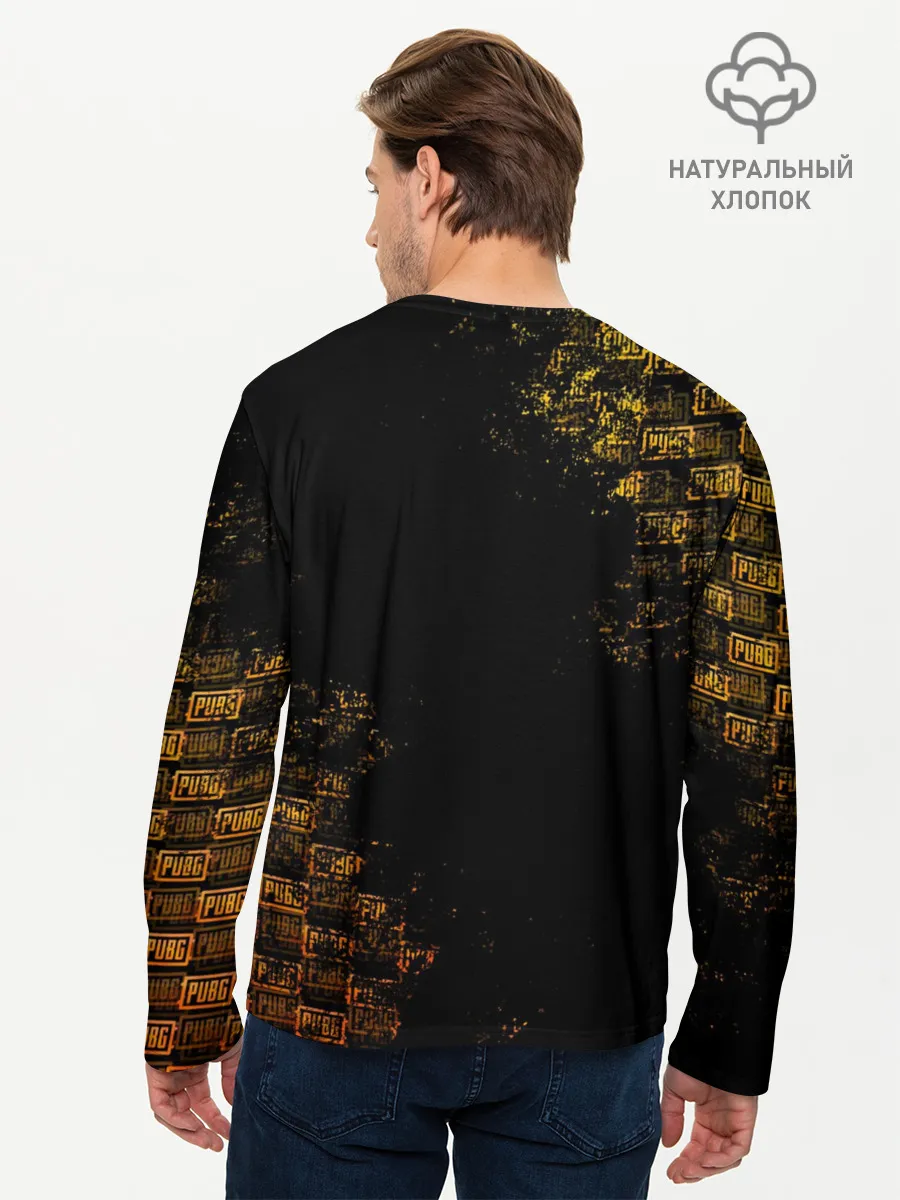 Мужской лонгслив базовый / PUBG