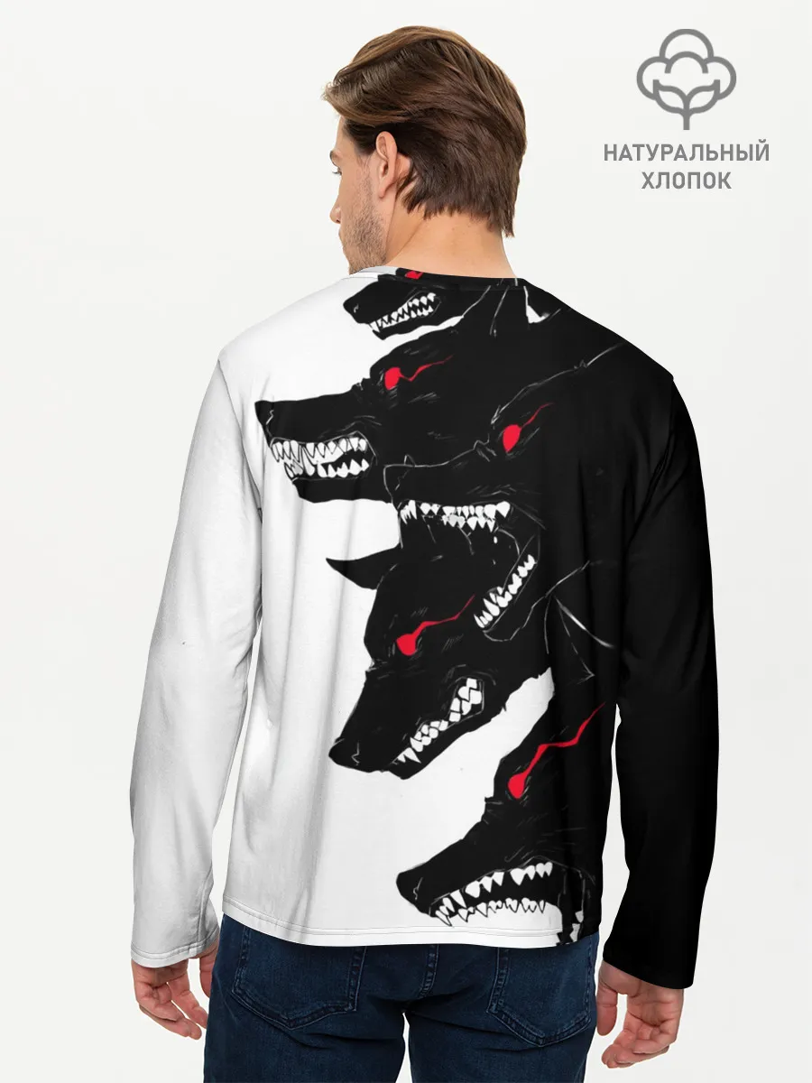 Мужской лонгслив базовый / Gluttony