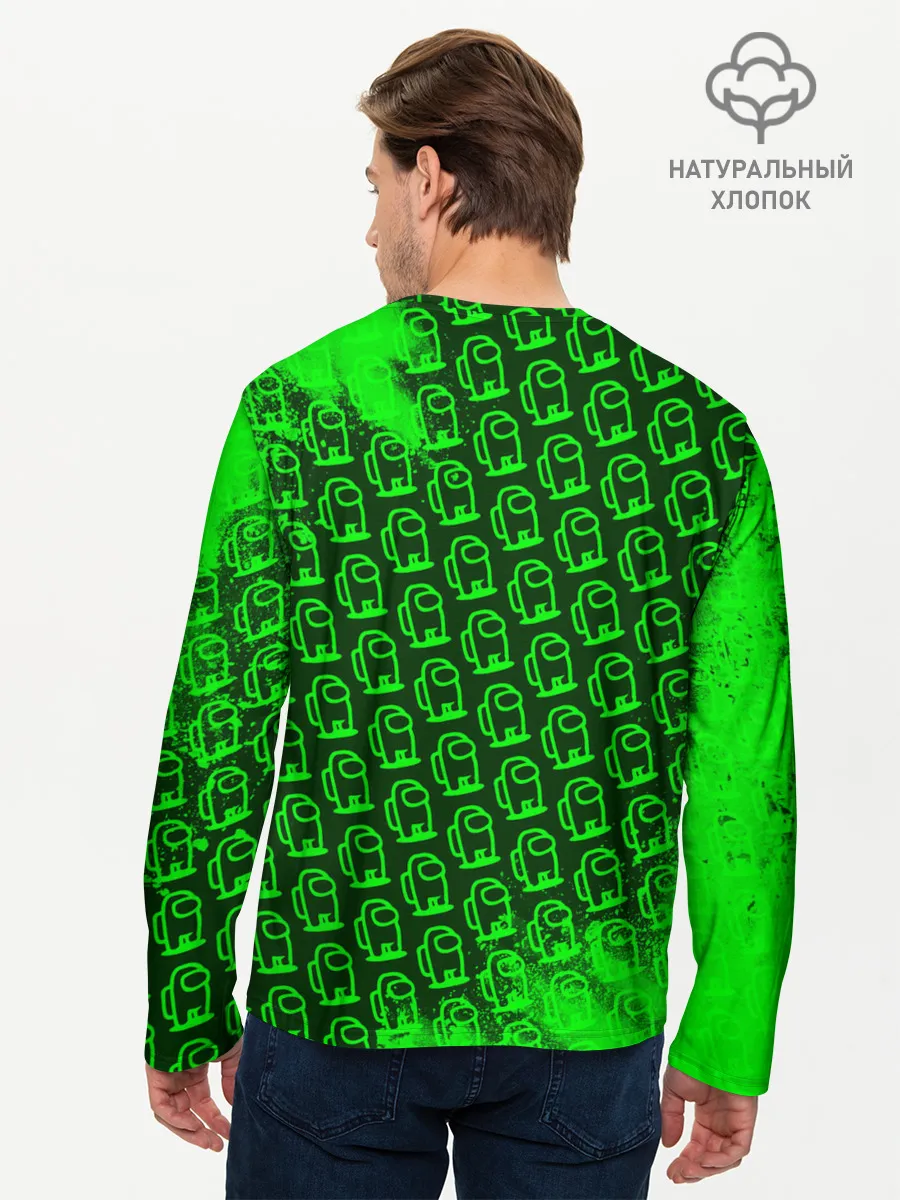 Мужской лонгслив базовый / AMONG US / АМОНГ АС