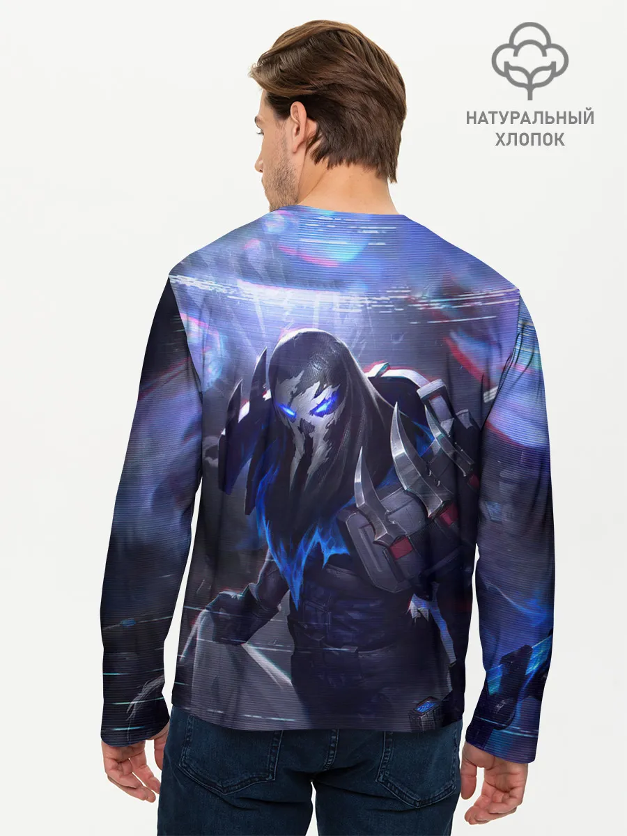 Мужской лонгслив базовый / League of legends Pyke