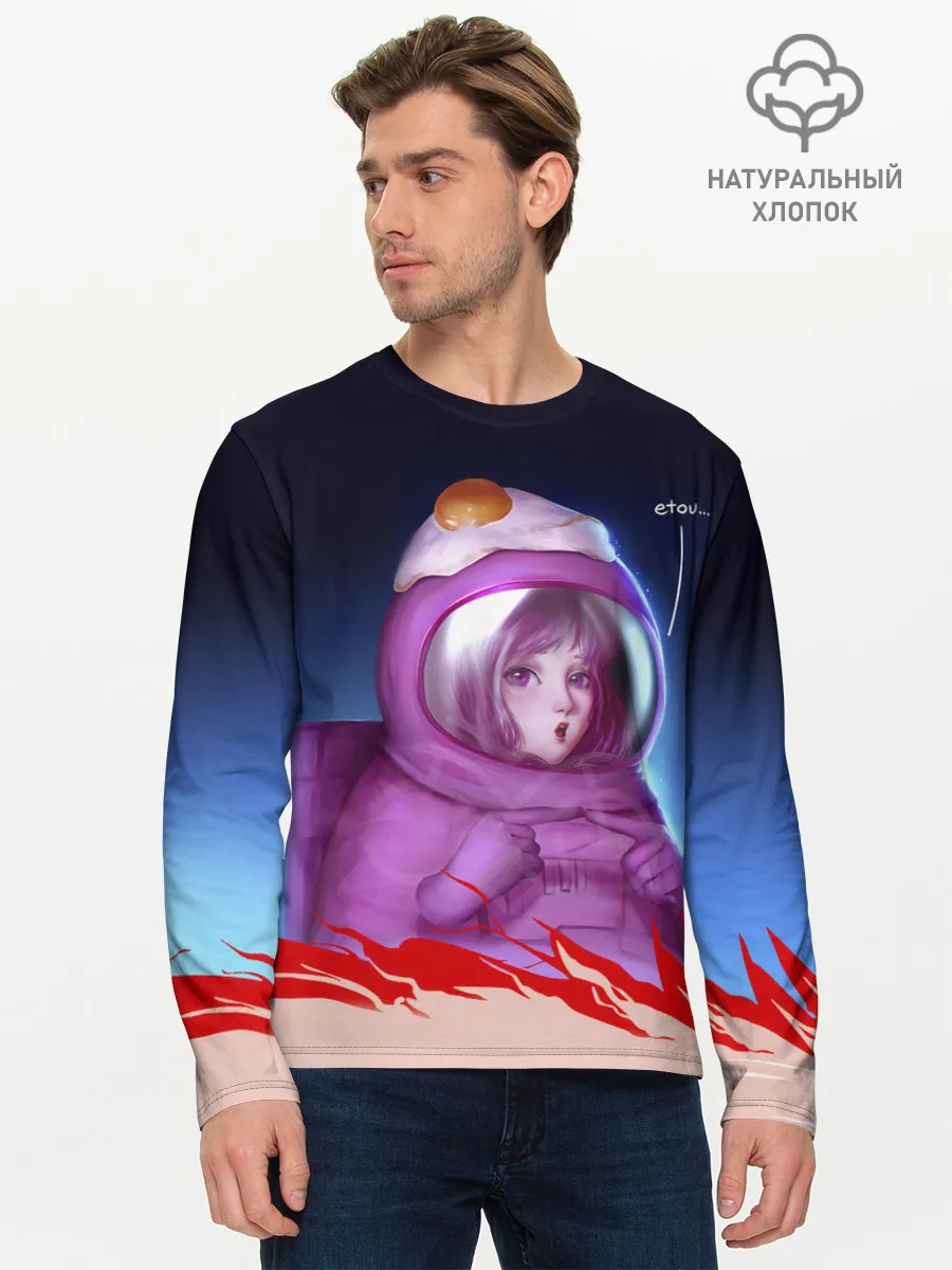 Мужской лонгслив базовый / Among UsEtow