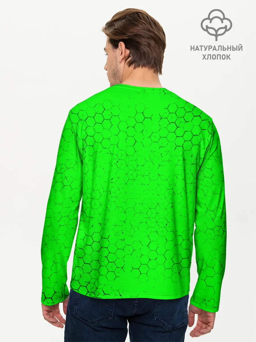 Мужской лонгслив базовый / MINECRAFT / МАЙНКРАФТ