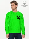 Мужской лонгслив базовый / MINECRAFT / МАЙНКРАФТ