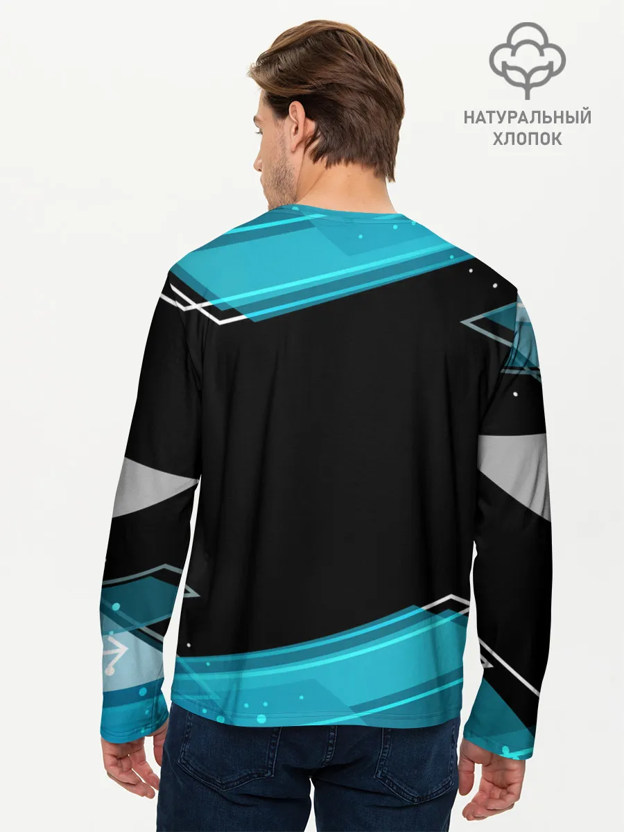 Мужской лонгслив базовый / RUSSIA.