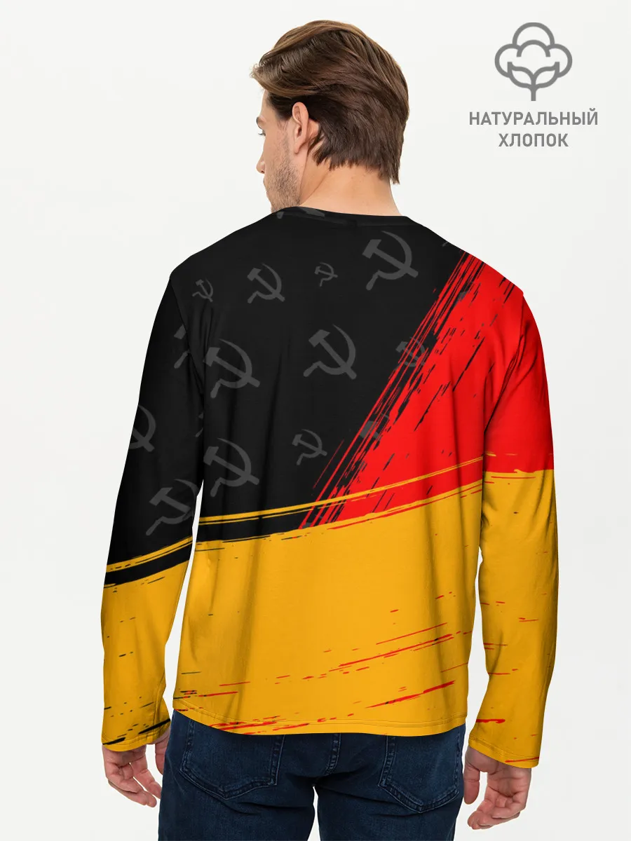 Мужской лонгслив базовый / СССР / USSR