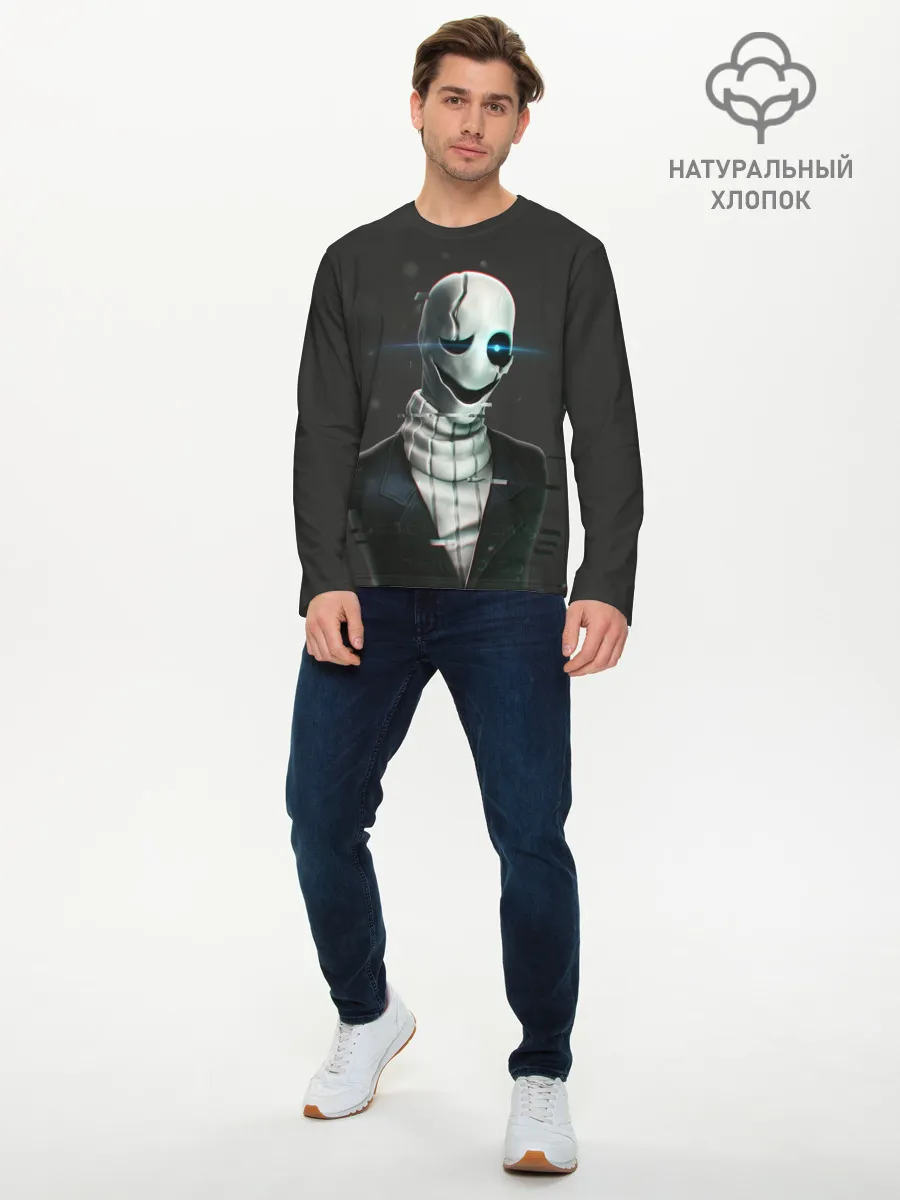 Мужской лонгслив базовый / UNDERTALE