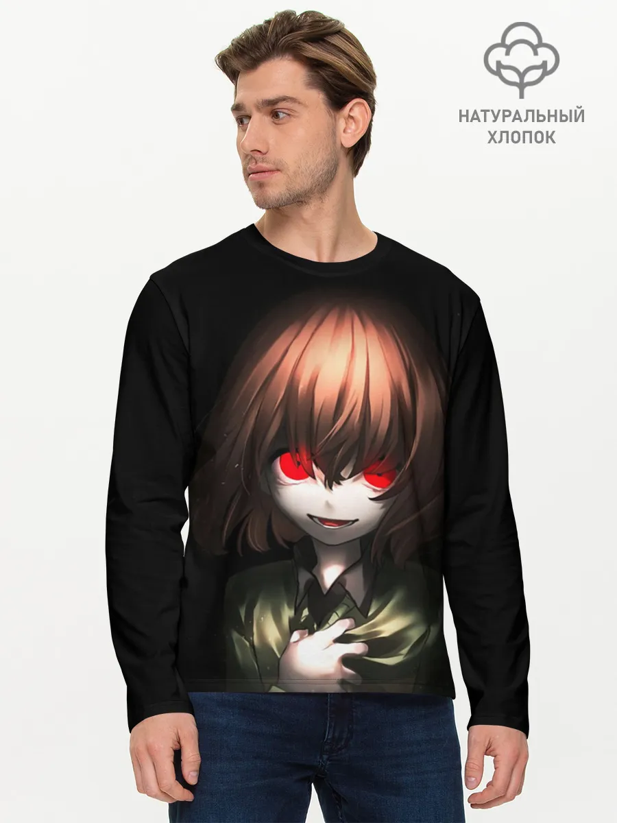 Мужской лонгслив базовый / UNDERTALE