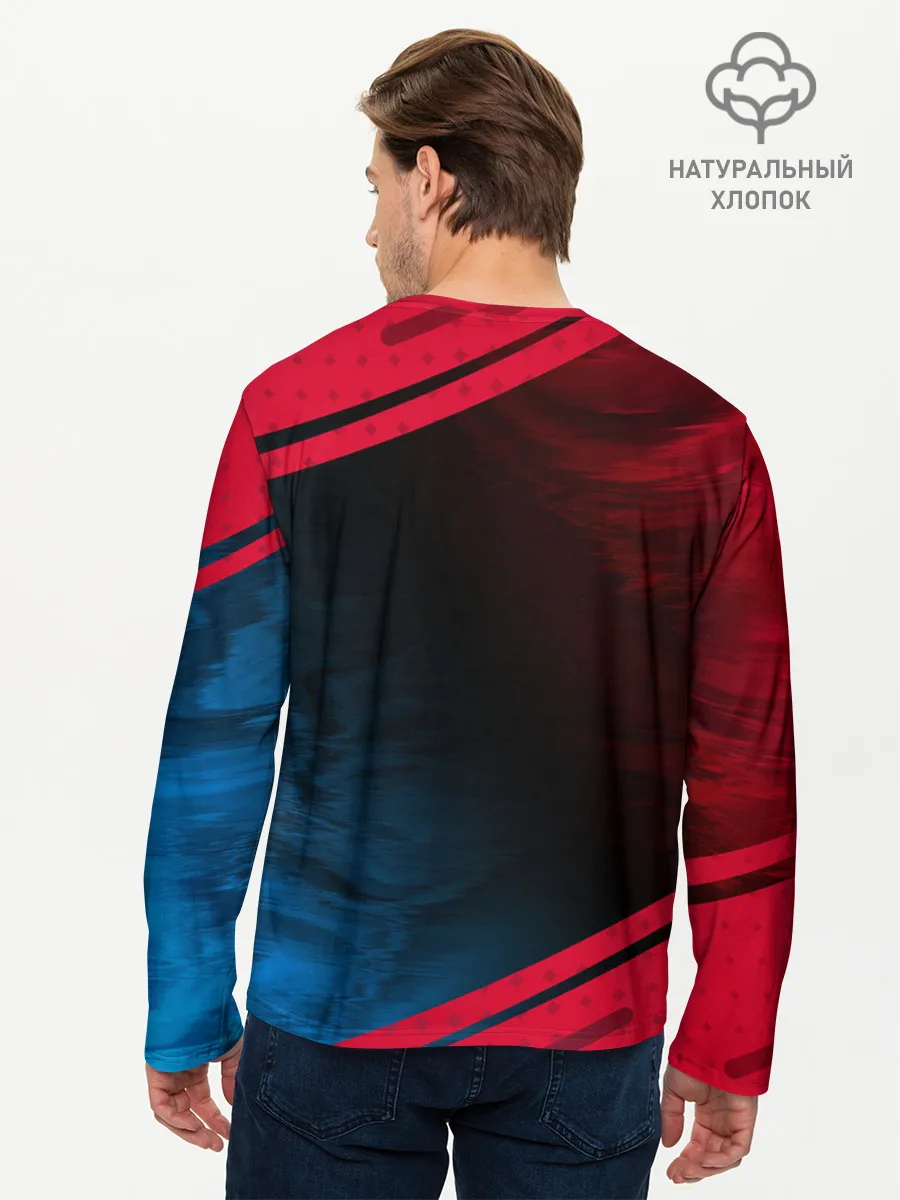 Мужской лонгслив базовый / FC BAYERN / БАВАРИЯ