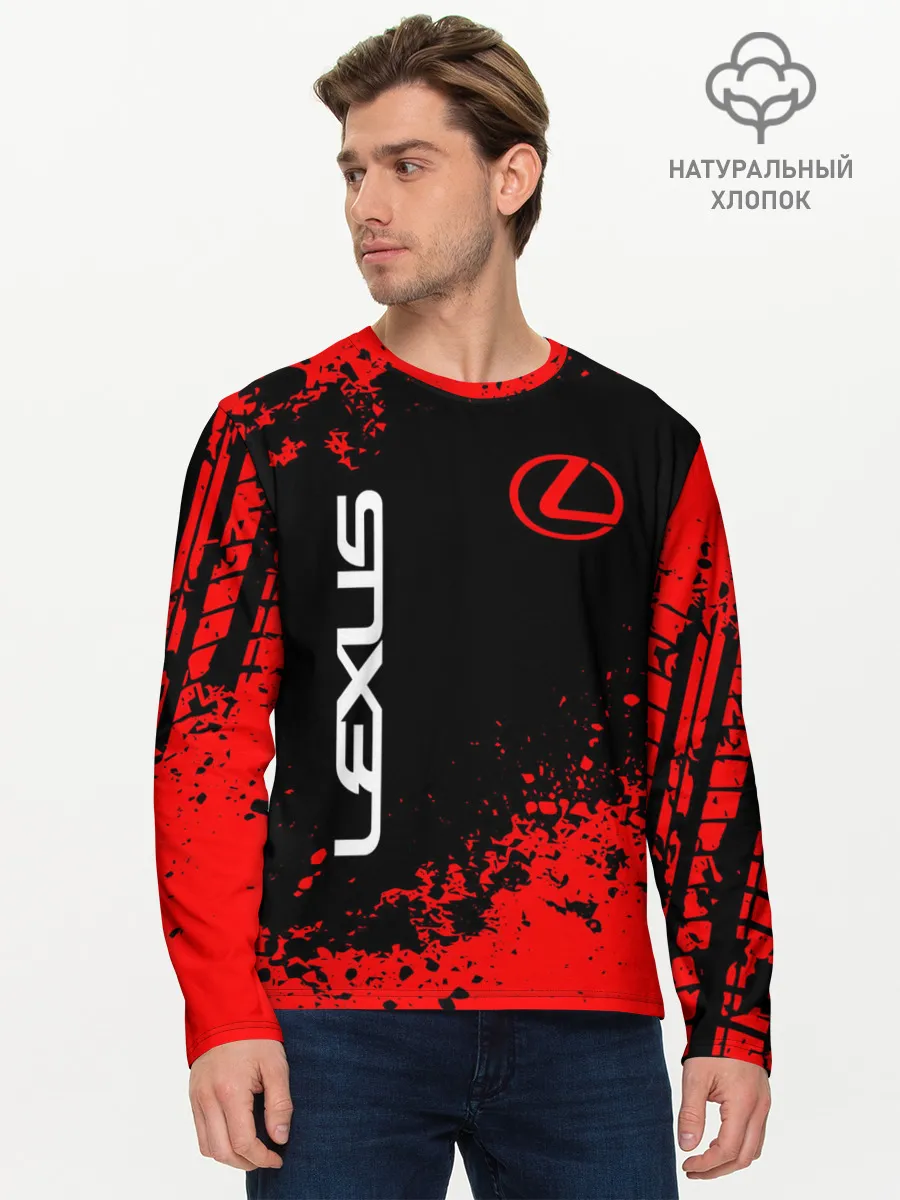 Мужской лонгслив базовый / LEXUS.