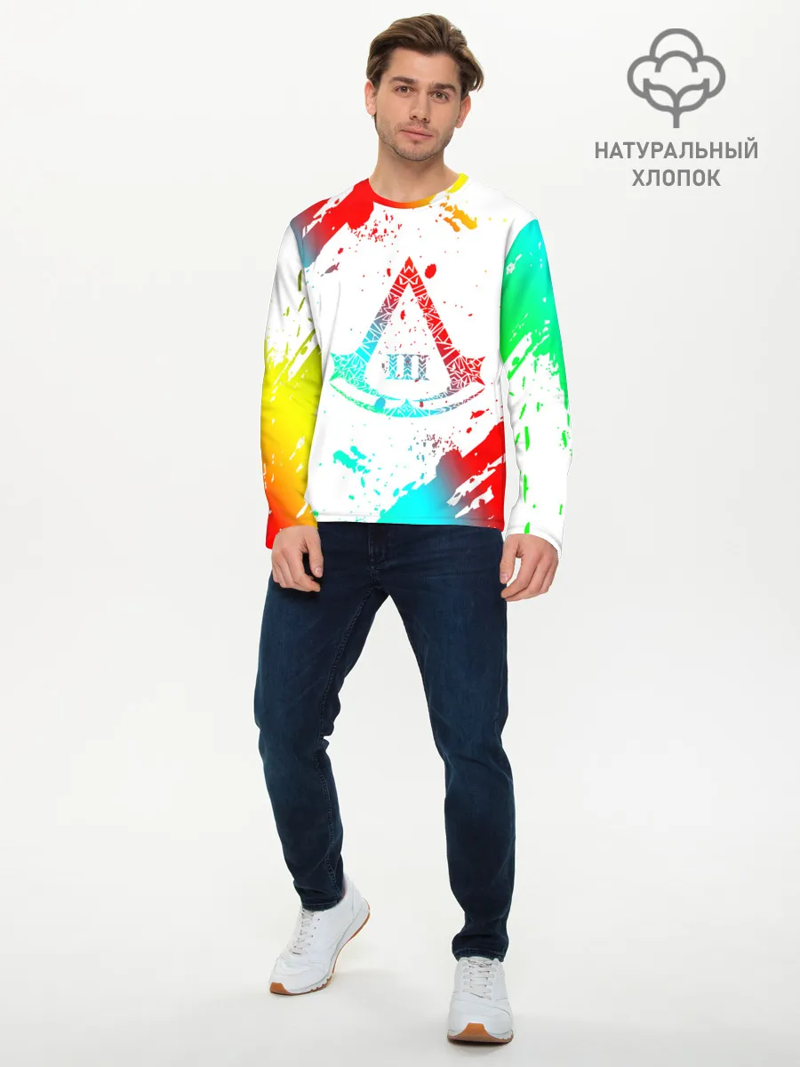 Мужской лонгслив базовый / Assassin’s Creed