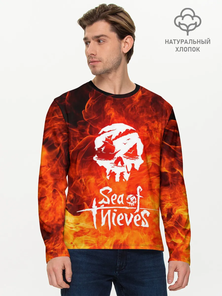 Мужской лонгслив базовый / SEA OF THIEVES