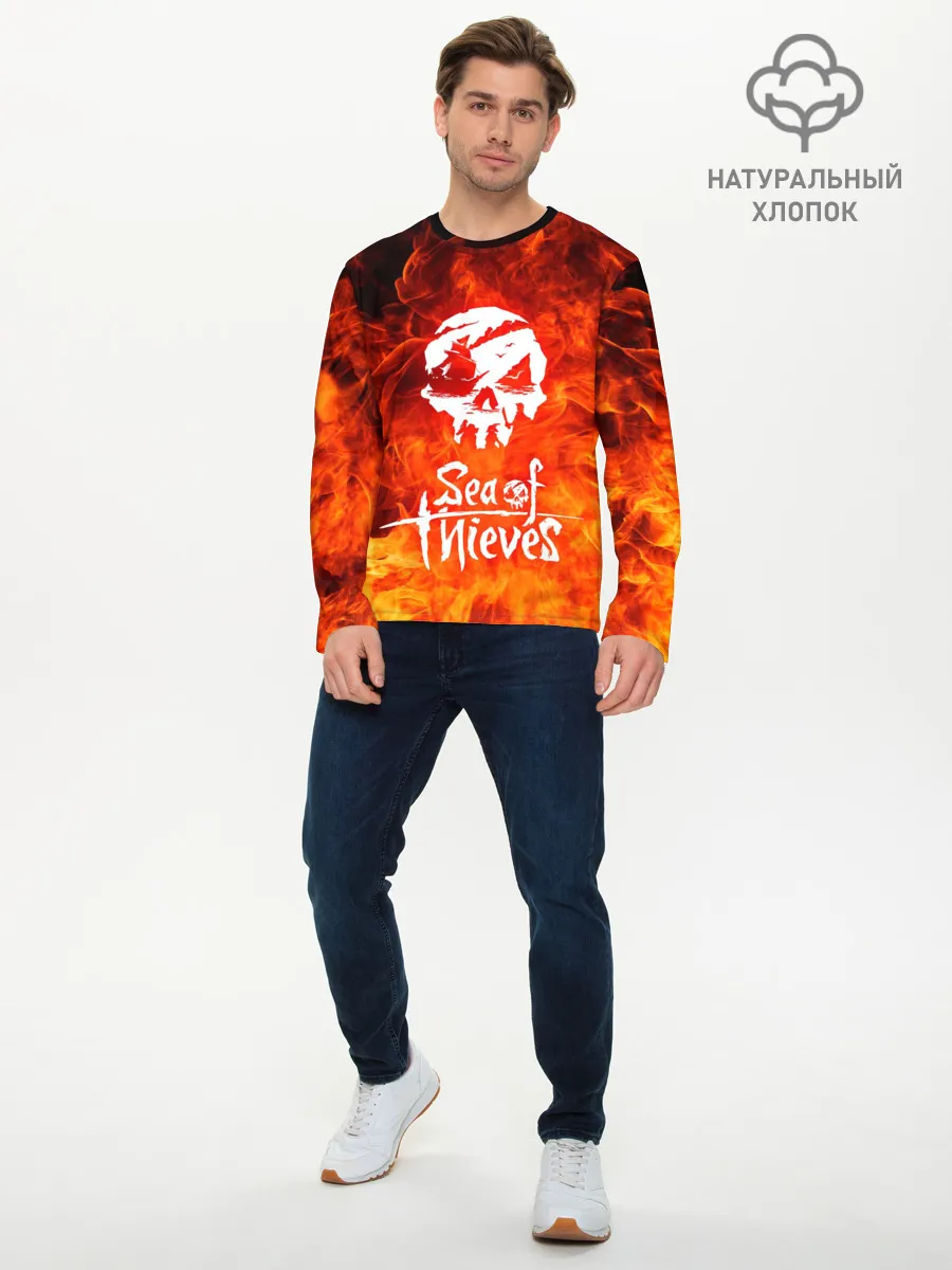 Мужской лонгслив базовый / SEA OF THIEVES