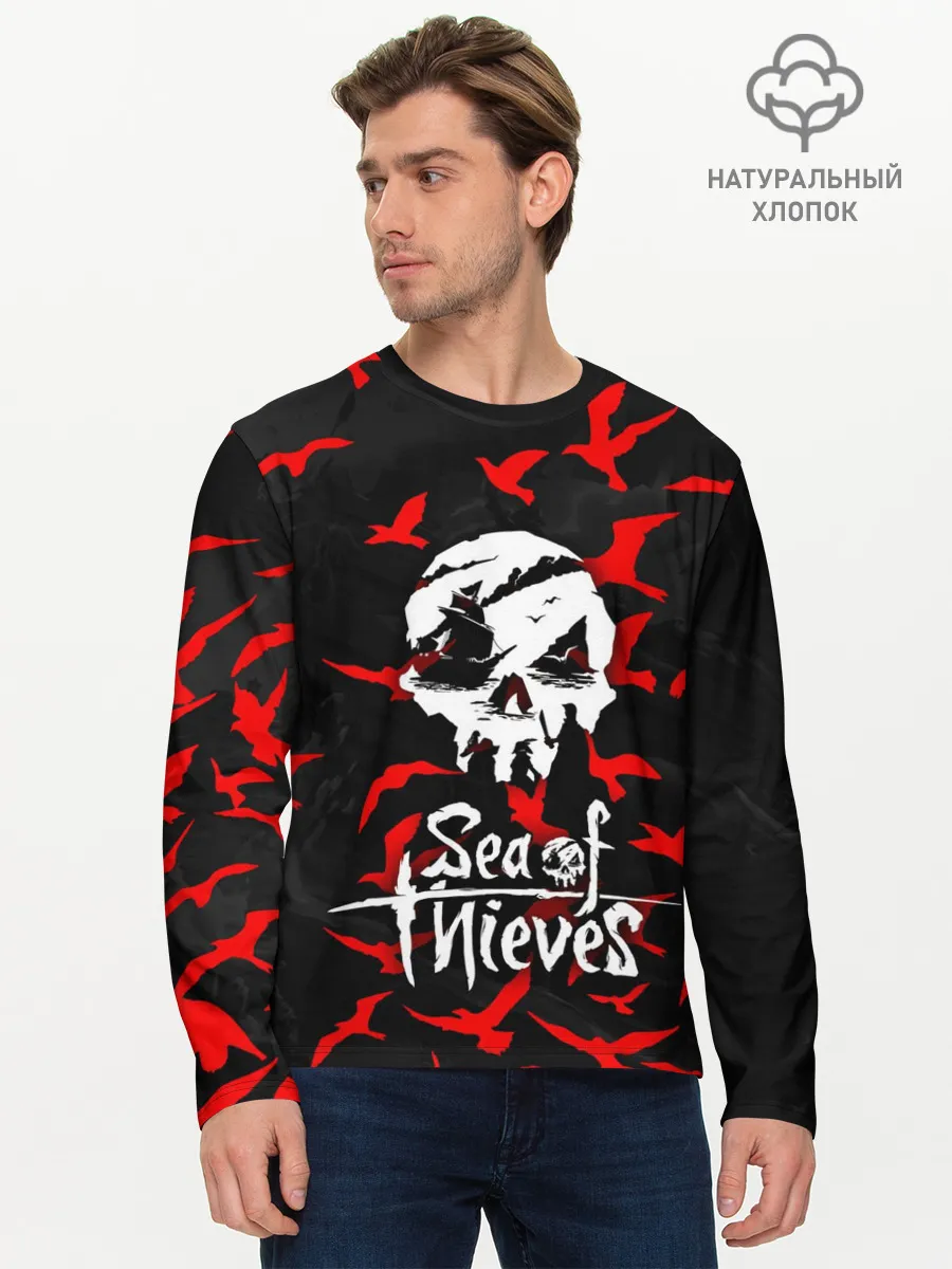 Мужской лонгслив базовый / SEA OF THIEVES