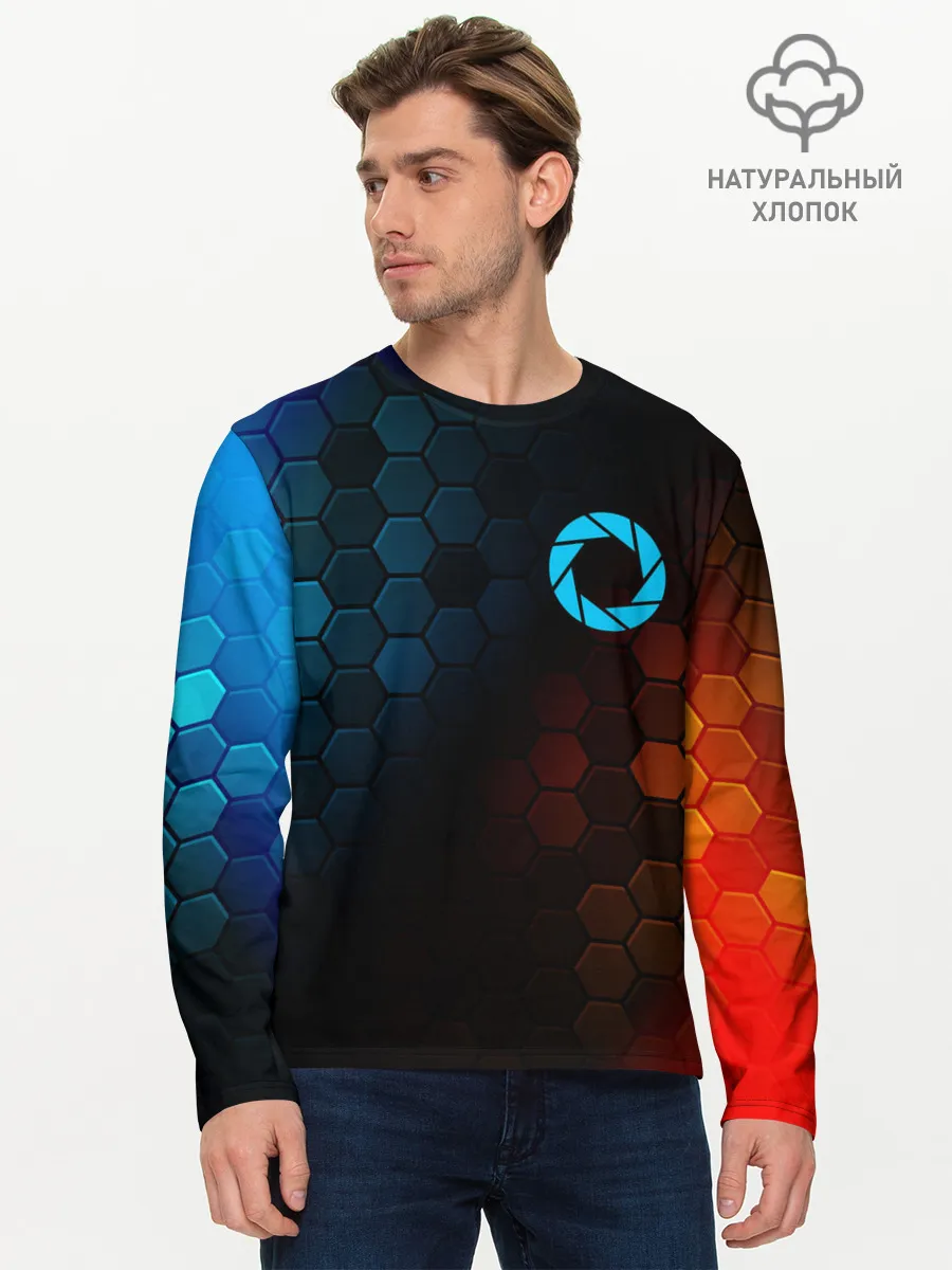 Мужской лонгслив базовый / PORTAL / ПОРТАЛ