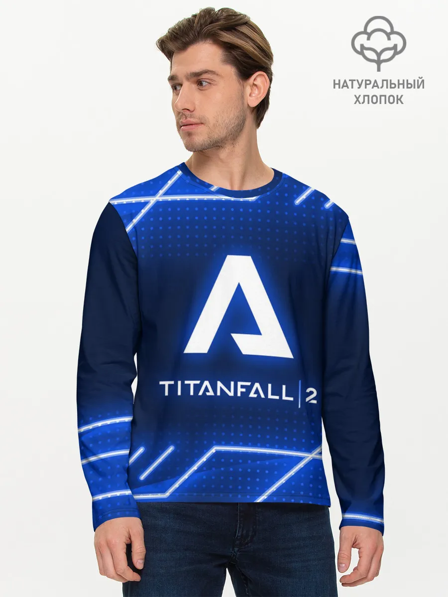 Мужской лонгслив базовый / TITANFALL 2