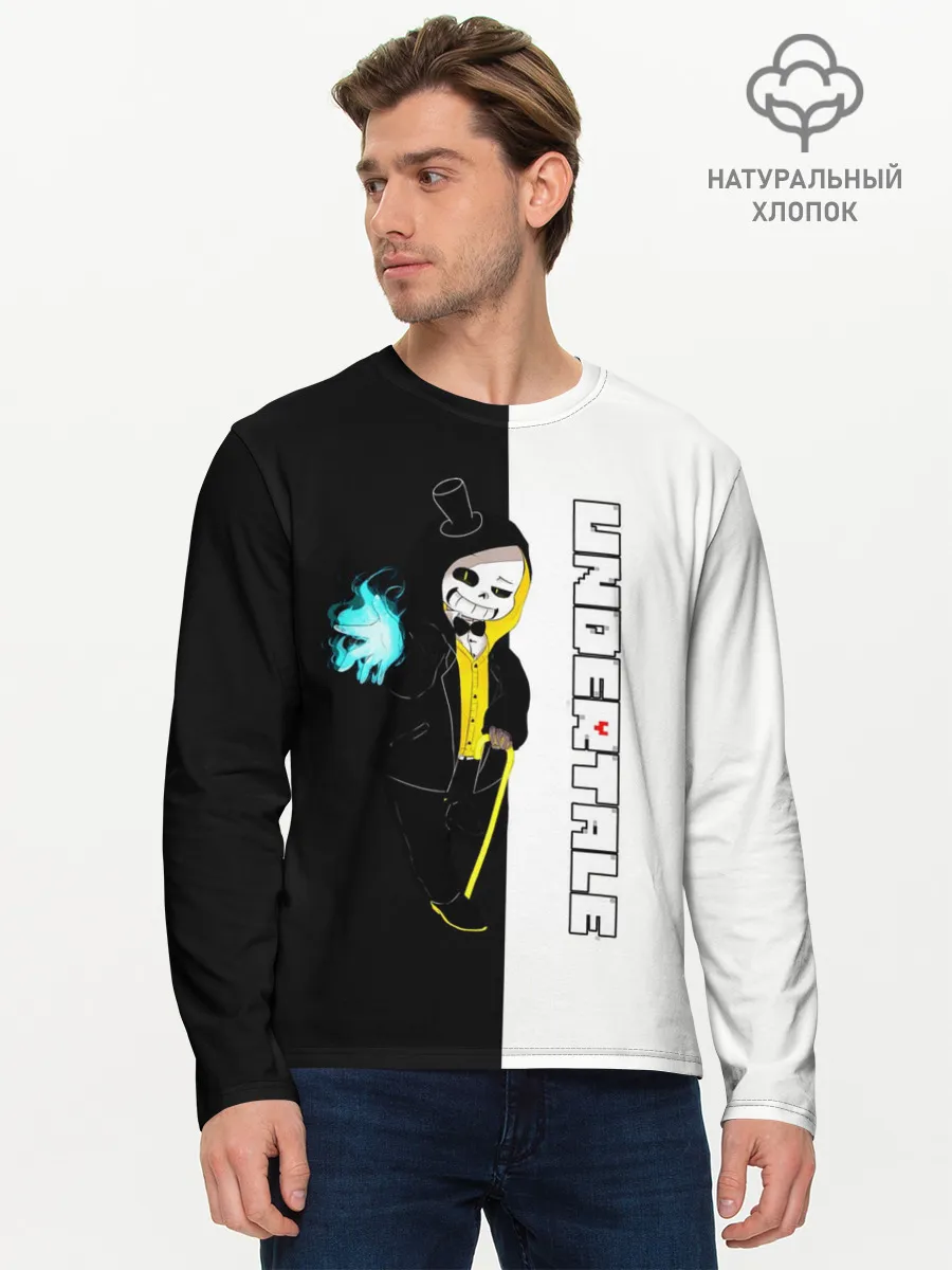 Мужской лонгслив базовый / UNDERTALE