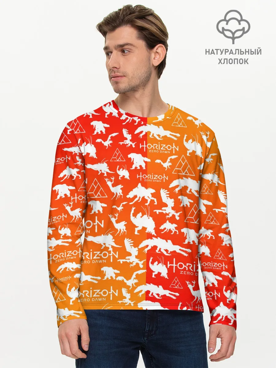Мужской лонгслив базовый / HORIZON ZERO DAWN