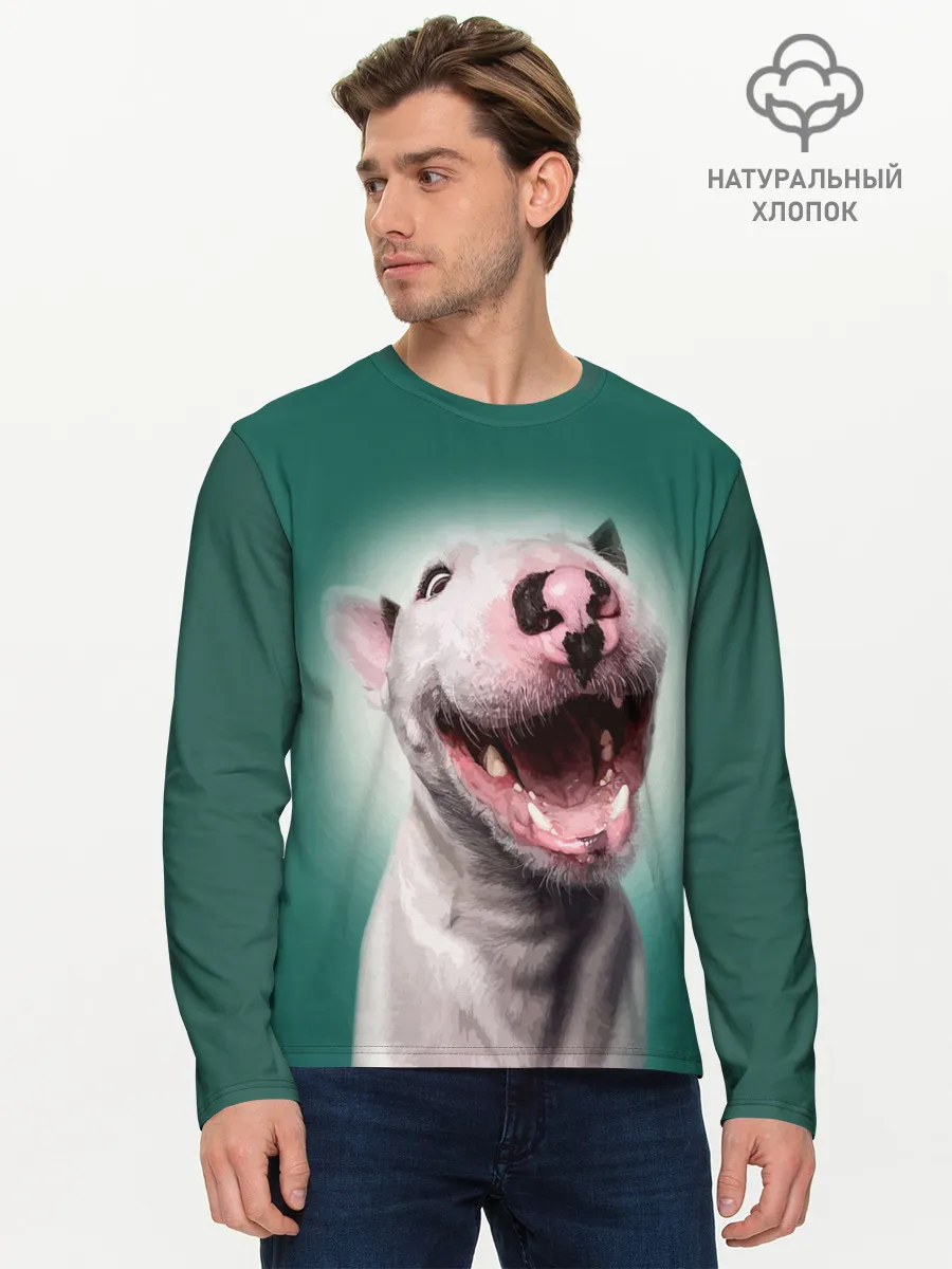 Мужской лонгслив базовый / Bully