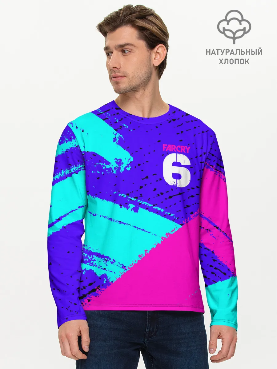 Мужской лонгслив базовый / FAR CRY 6 / ФАР КРАЙ 6