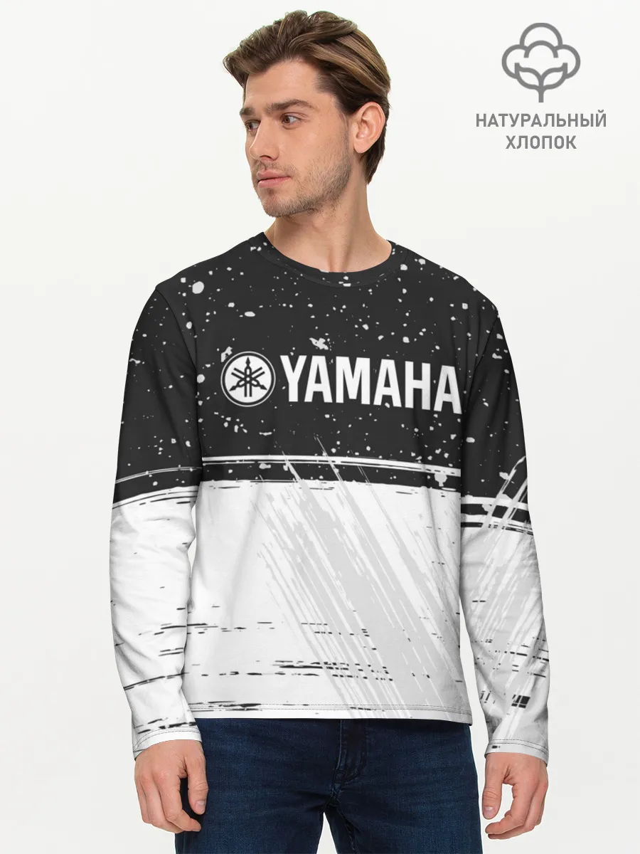 Мужской лонгслив базовый / YAMAHA MOTOR / Ямаха