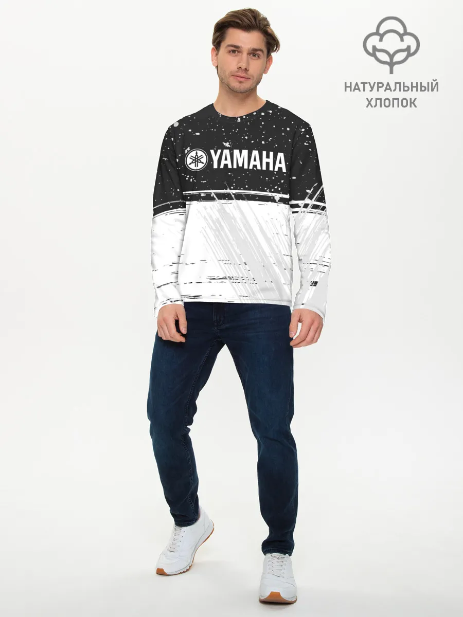 Мужской лонгслив базовый / YAMAHA MOTOR / Ямаха