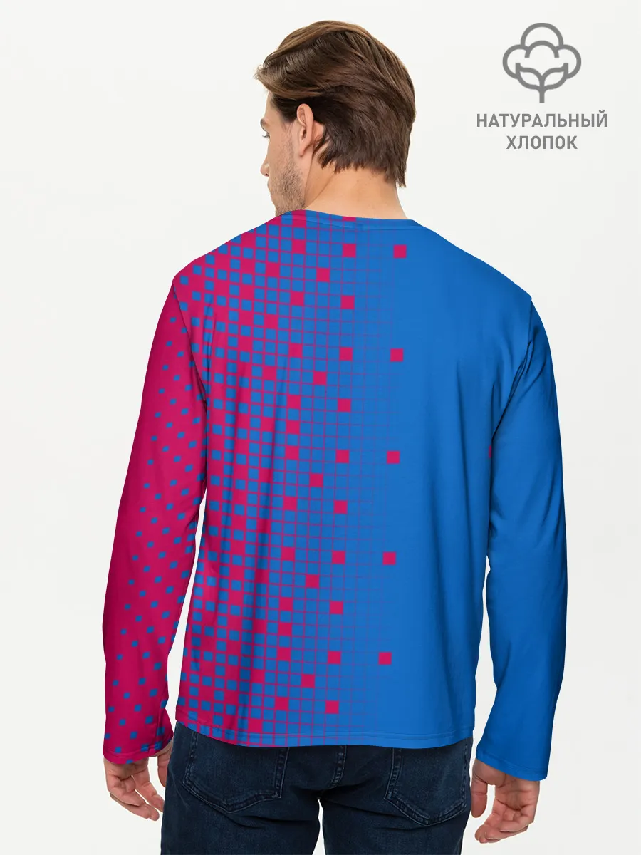 Мужской лонгслив базовый / FC BARCELONA