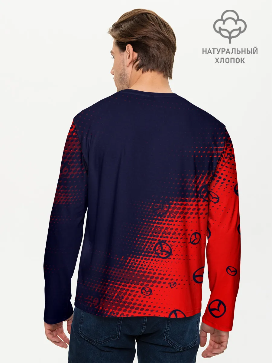 Мужской лонгслив базовый / MAZDA / Мазда