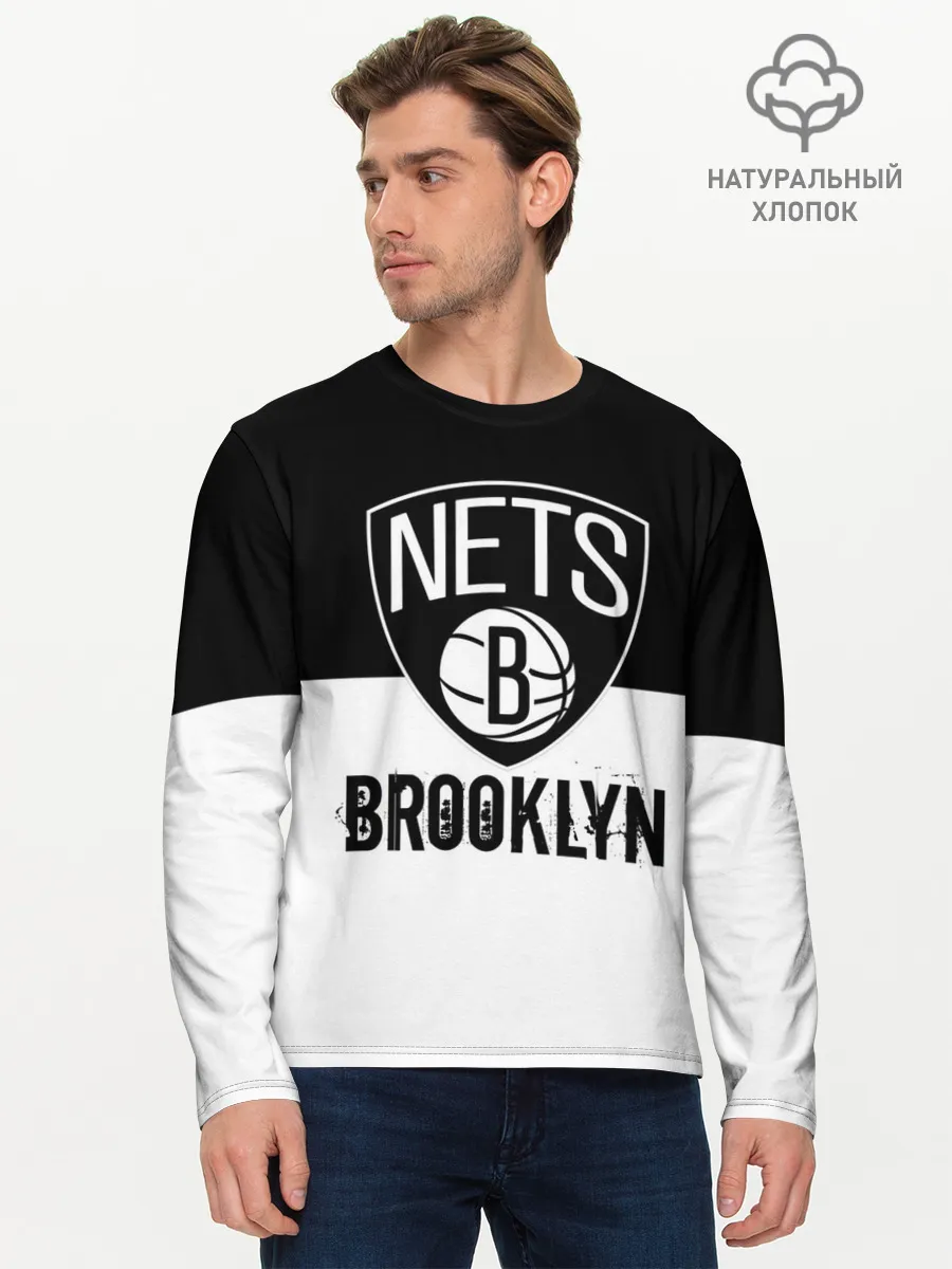 Мужской лонгслив базовый / Бруклирн