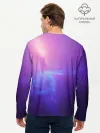 Мужской лонгслив базовый / Туманность