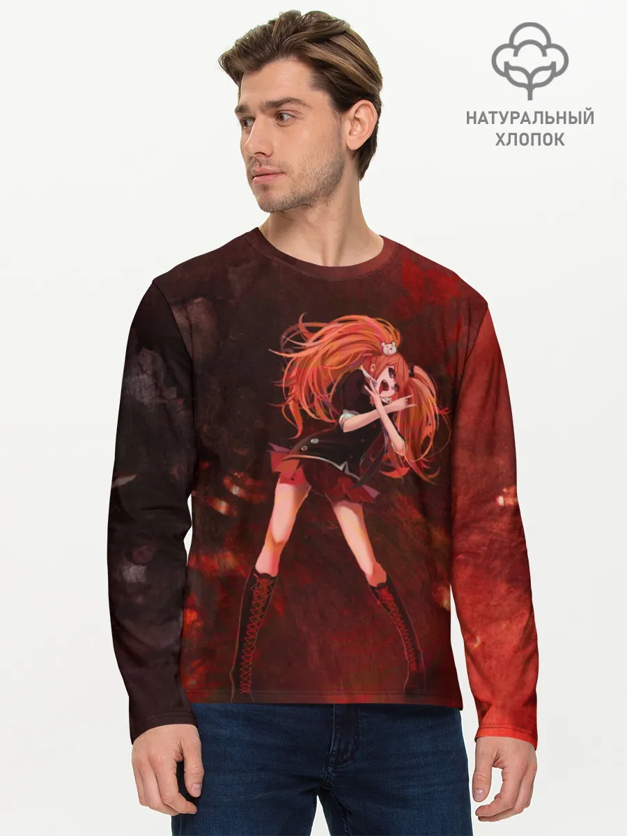 Мужской лонгслив базовый / Джунко Эношима