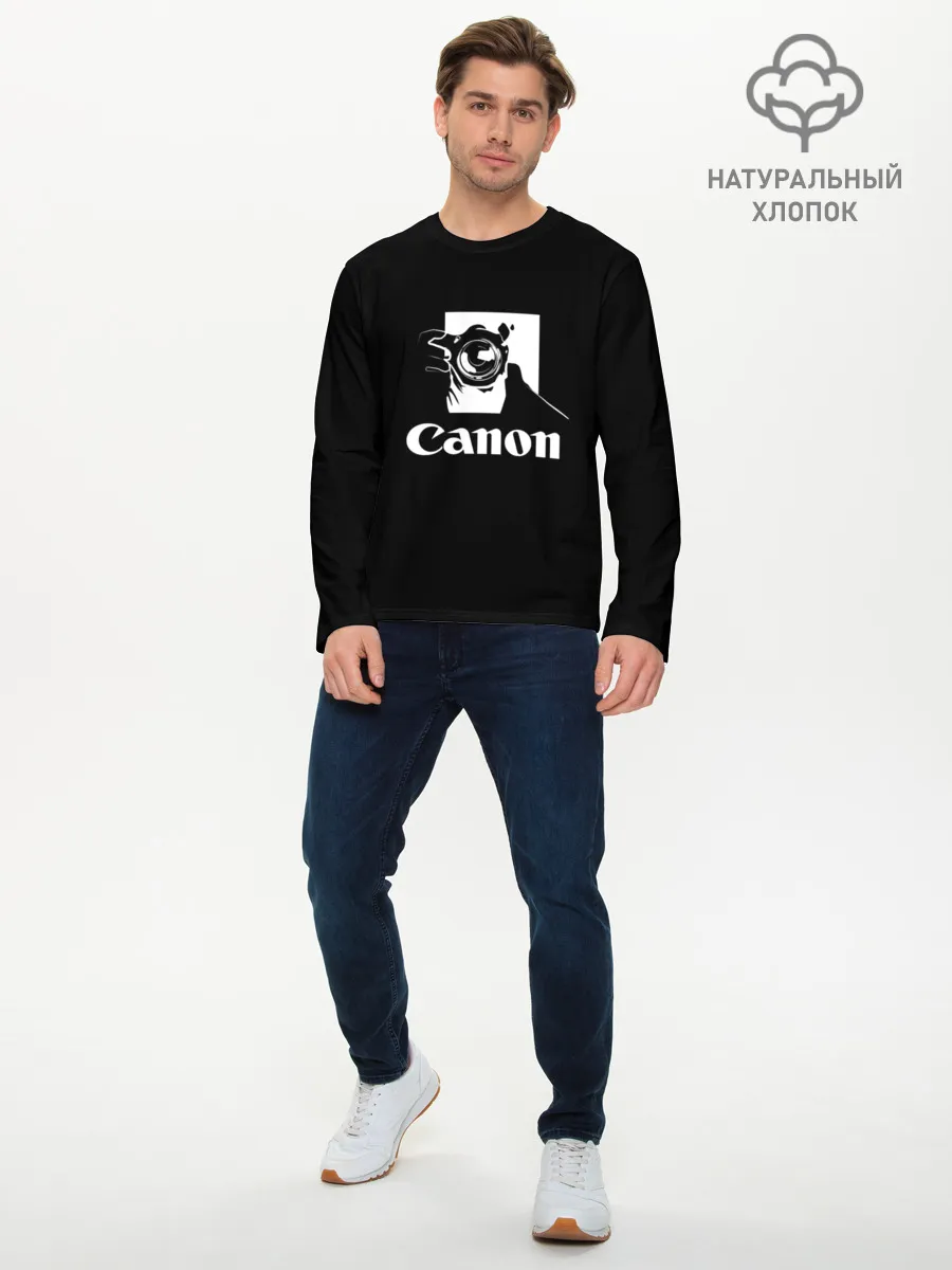 Мужской лонгслив базовый / Canon