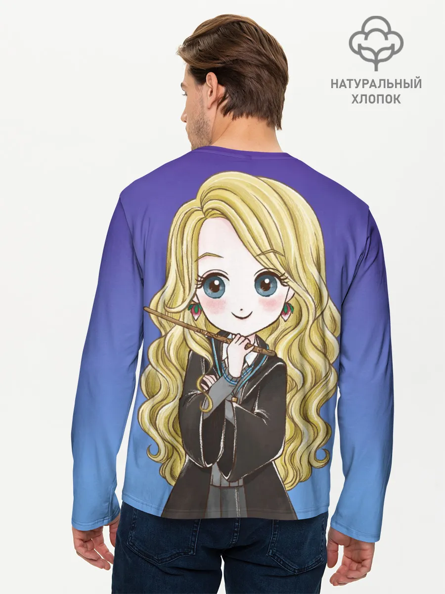 Мужской лонгслив базовый / Луна Лавгуд