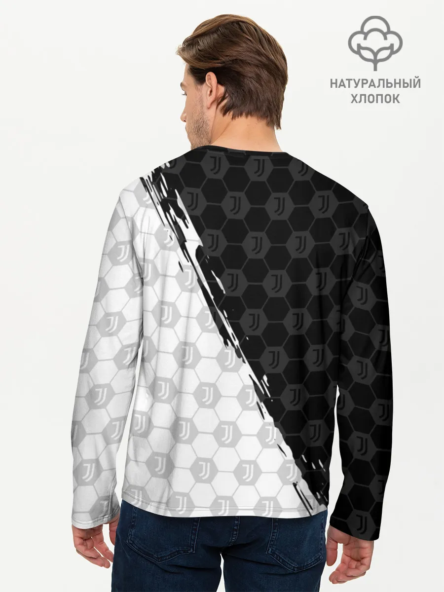 Мужской лонгслив базовый / JUVENTUS
