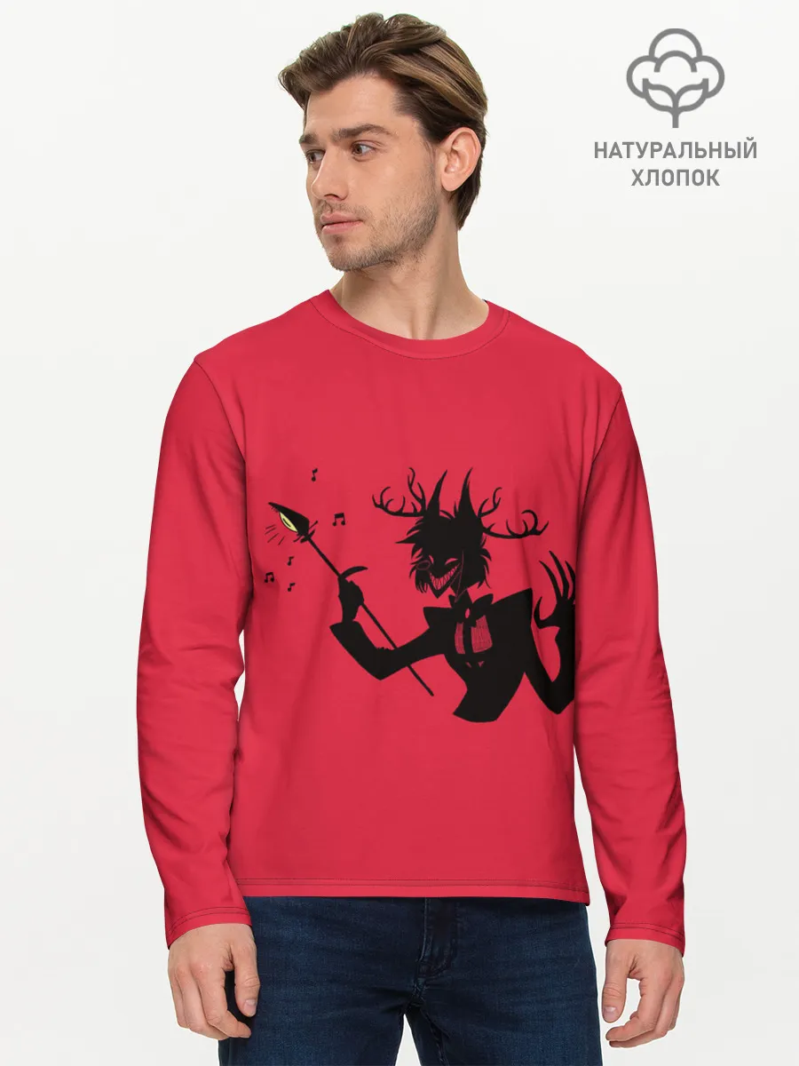 Мужской лонгслив базовый / Аластор